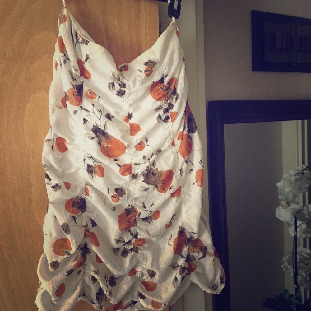 Floral Summer skirt with liner ....